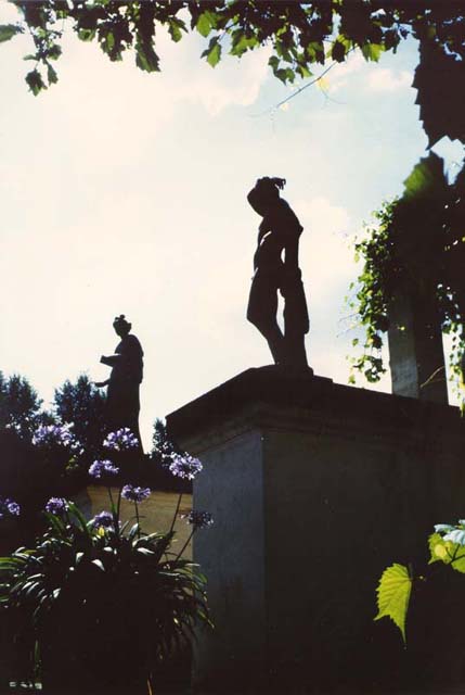 Skulpturen am Schloss Charlottenhof