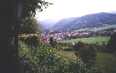 Blick auf Tabarz